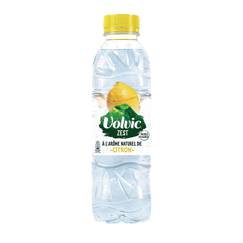 Volvic citron 50cl Eau minérale naturelle - 50 cl