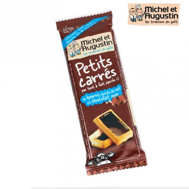 Tablette de chocolat biscuitée Michel et Augustin Tablette de chocolat biscuitée Michel et Augustin. 3 saveurs disponibles